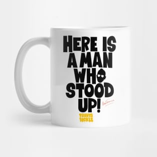 Taxi Driver 'Here Is a Man Who Stood Up ‚ Shirt Design - Martin Scorsese Classic Mug